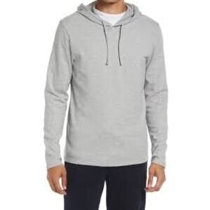 Quiet Luxury Gray Vince Hoodie Pima Modal Pullover Mens Large